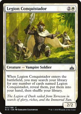 Legion Conquistador 011196- Rivals of Ixalan (RIX) (espanol)