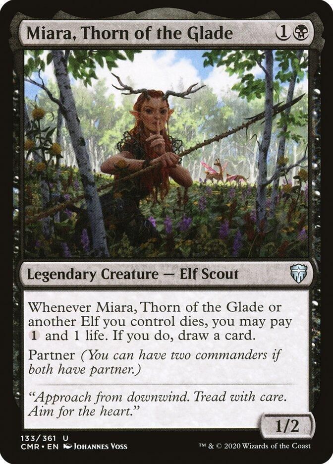 Miara, Thorn of the Glade 133/361 - Commander Legends (CMR)