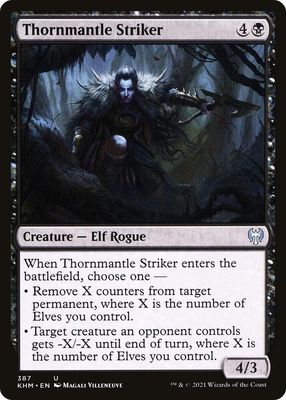 Thornmantle Striker 387 - Kaldheim (KHM)