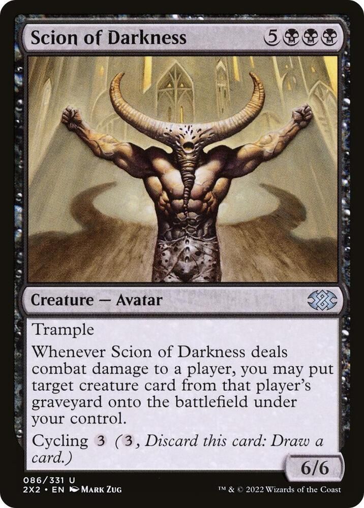 Scion of Darkness 086/331 - Double Masters 2022 (2X2)