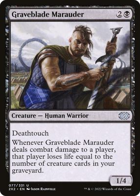 Graveblade Marauder 077/331 - Double Masters 2022 (2X2)