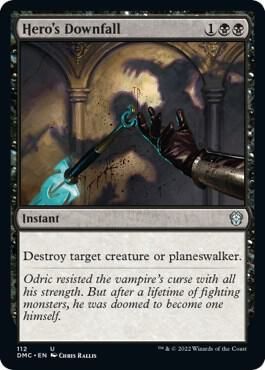 Hero&#39;s Downfall 112 - Commander: Dominaria United (DMC)