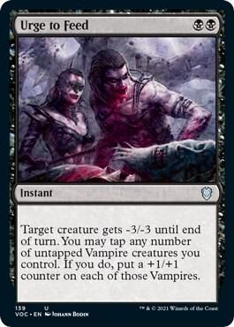 Urge to Feed 139 - Commander: Innistrad: Crimson Vow (VOC)