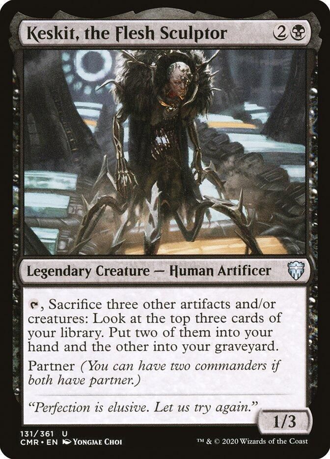 Keskit, the Flesh Sculptor 131/361 - Commander Legends (CMR)