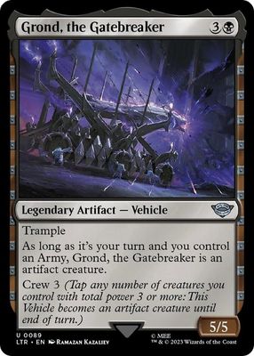 Grond, the Gatebreaker 0089 - Universes Beyond: The Lord of the Rings: Tales of Middle-earth (LTR)