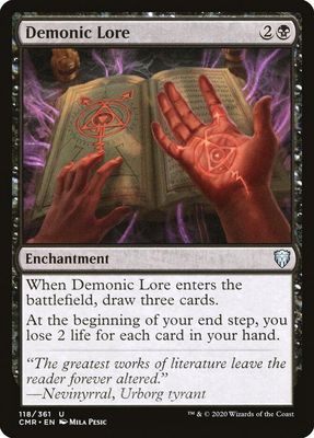 Demonic Lore 118/361 - Commander Legends (CMR)