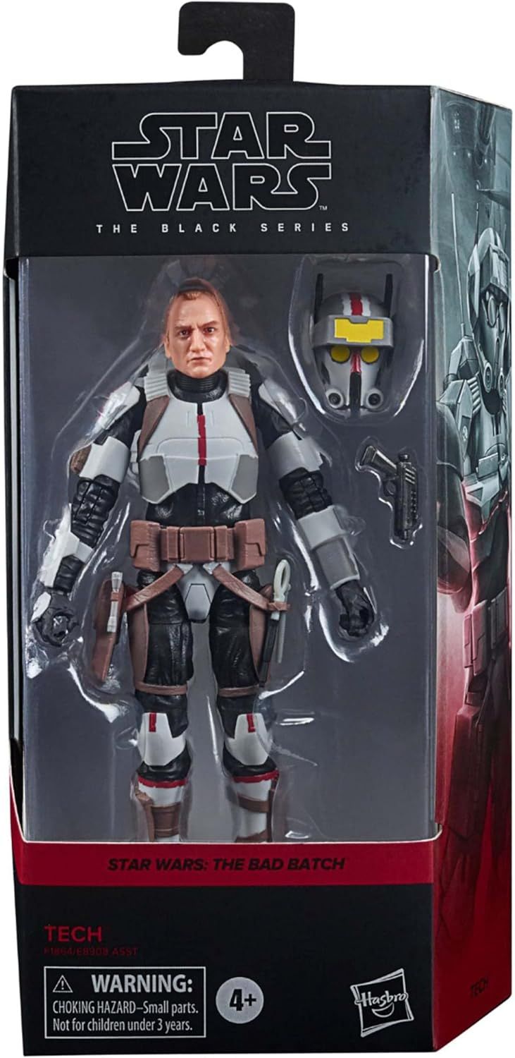DS STAR WARS The Black Series Tech 6 Pulgadas The Bad Batch