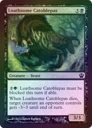 Loathsome Catoblepas 95/249 - Theros Singles (FOIL)