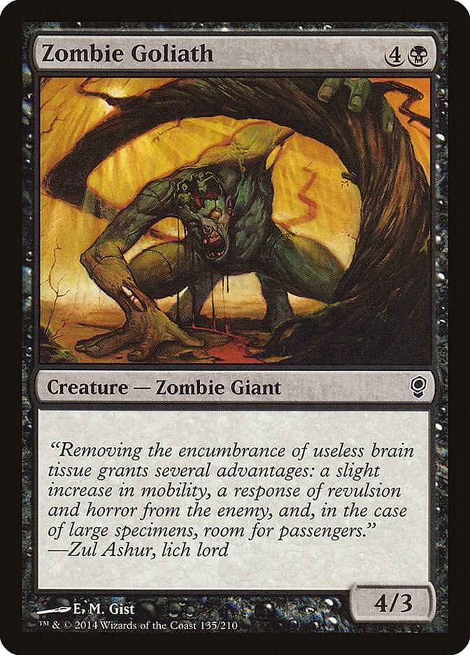 Zombie Goliath 135/210 - Conspiracy (CNS)