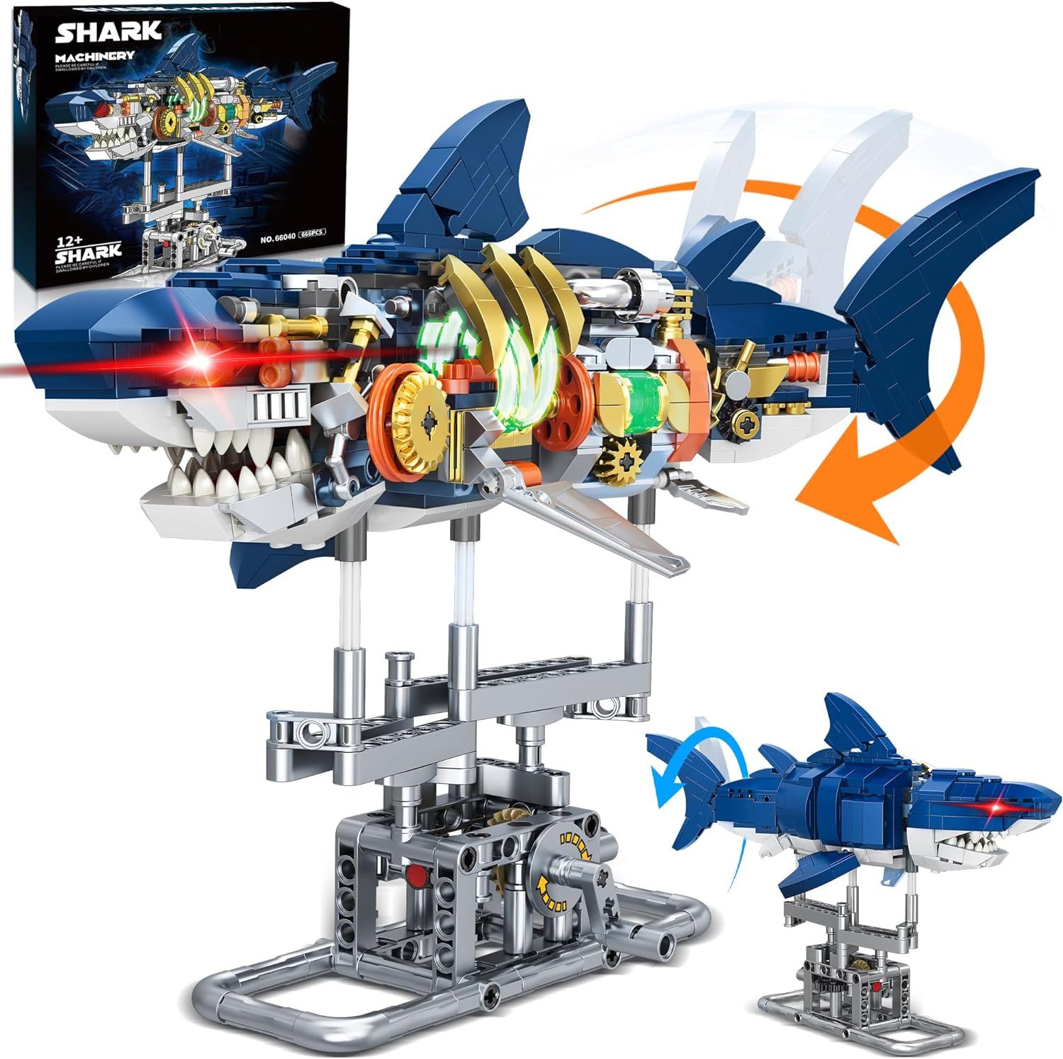 DS Shark Building Block Set Nuevo