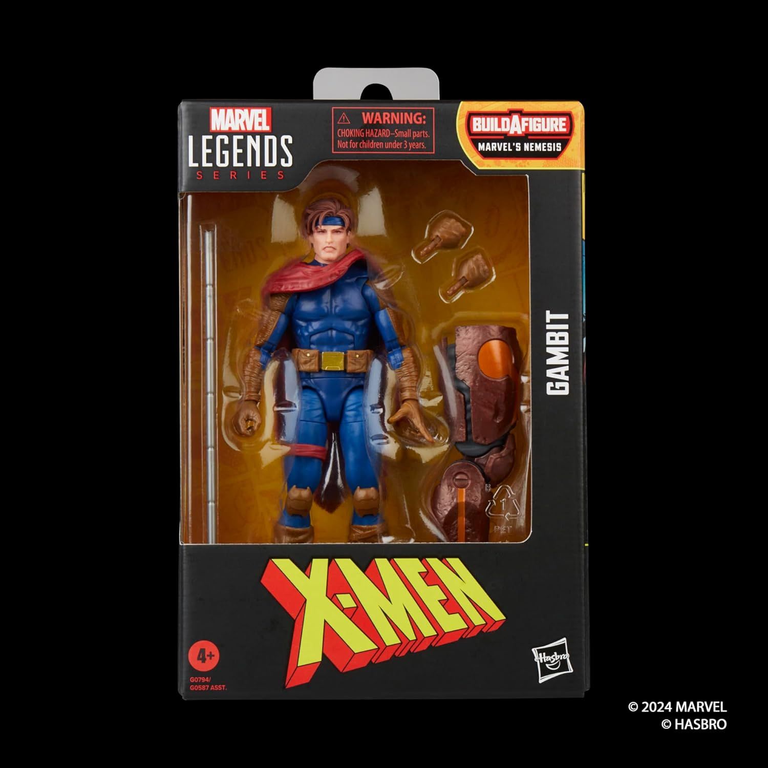 DS Marvel Legends Series Gambit Figura Nueva