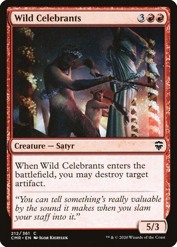 Wild Celebrants 212/361 - Commander Legends Singles