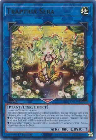 Traptrix Sera - RA04-EN075 - Ultra Rare 1st Edition Quarter Century Stampede 1st Edition Singles