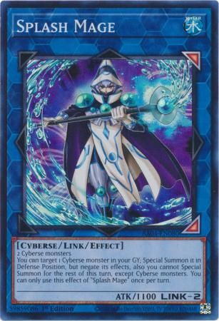 Splash Mage - RA04-EN080 - Super Rare 1st Edition Quarter Century Stampede 1st Edition Singles