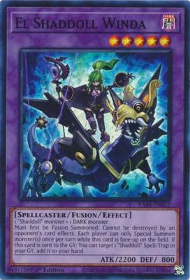 El Shaddoll Winda - RA04-EN052 - Super Rare 1st Edition Quarter Century Stampede 1st Edition Singles