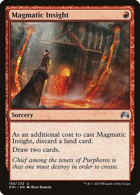 Magmatic Insight 155/272- Magic Origins (ORI) (espanol)