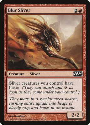 Blur Sliver 129/249- Magic 2014 (M14) (M14) (espanol)