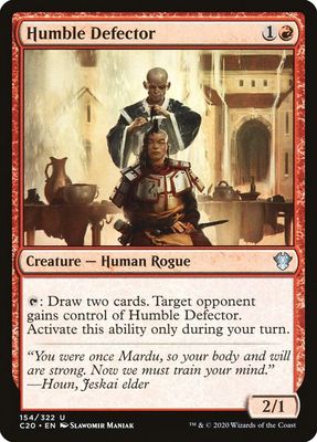 Humble Defector 154/322- Commander 2020 (C20) (espanol)