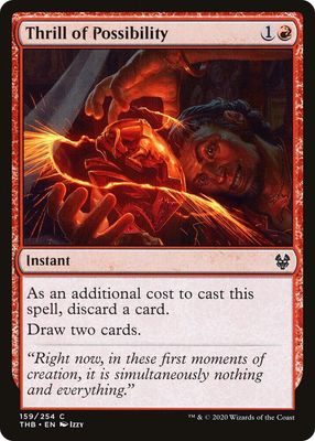 Thrill of Possibility 159/254- Theros Beyond Death (THB) (espanol)