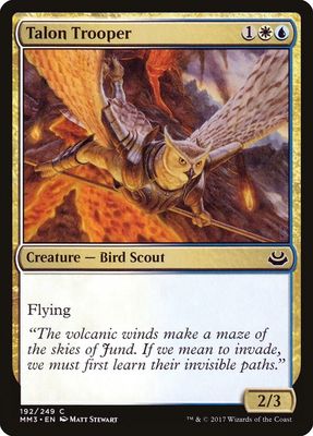 Talon Trooper 192/249- Modern Masters 2017 (MM3)