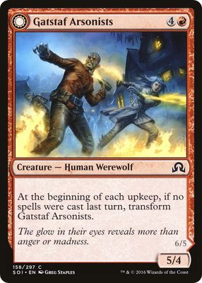 Gatstaf Arsonists 158/297- Shadows over Innistrad (SOI)