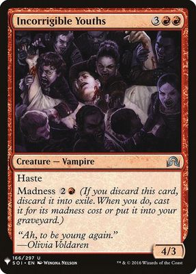 Incorrigible Youths 166/294- The List Reprints (LIST)
