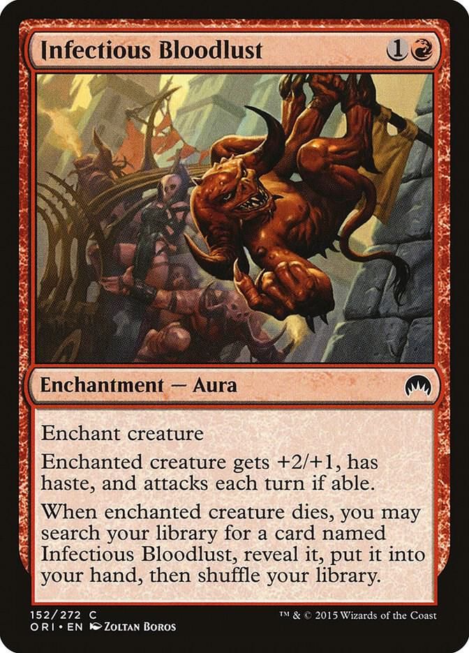 Infectious Bloodlust 152/272- Magic Origins (ORI)
