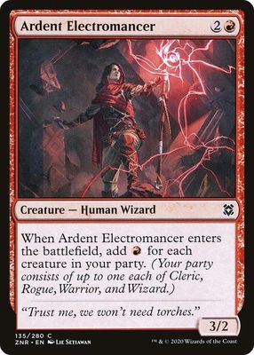 Ardent Electromancer 135/280- Zendikar Rising (ZNR)