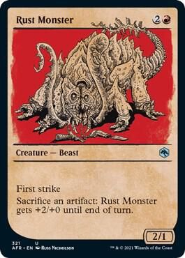 Rust Monster (Showcase) 321- Adventures in the Forgotten Realms (AFR)