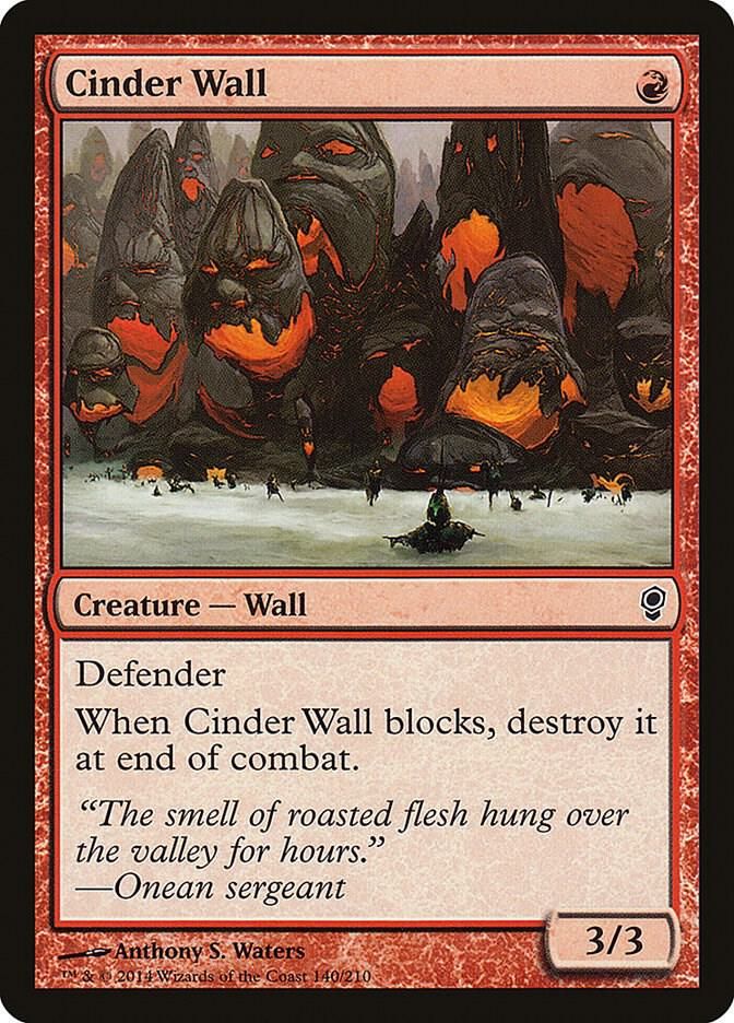 Cinder Wall 140/210 - Conspiracy (CNS)