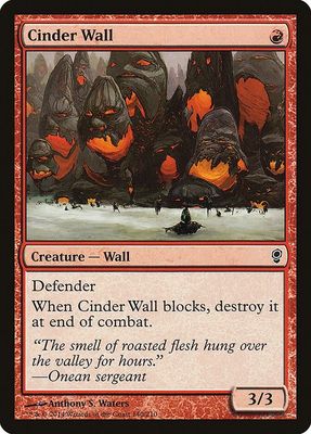 Cinder Wall 140/210 - Conspiracy (CNS)