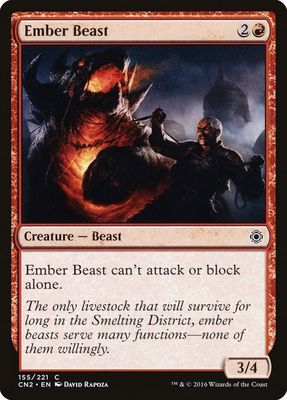Ember Beast 155/221- Conspiracy: Take the Crown (CN2)