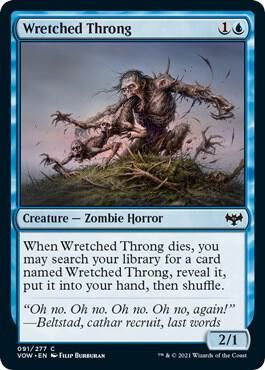 Wretched Throng 091/277 - Innistrad: Crimson Vow Singles