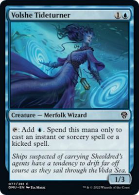Volshe Tideturner 077/281 - Dominaria United (DMU) (Español)
