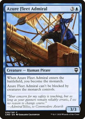 Azure Fleet Admiral 058/361 - Commander Legends (CMR)