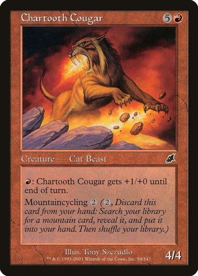 Chartooth Cougar 84/143- Scourge (SCG)