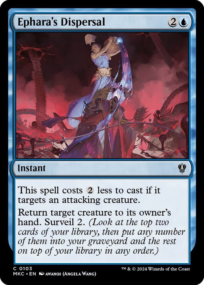 Ephara&#39;s Dispersal 0103 - Commander: Murders at Karlov Manor (MKC)