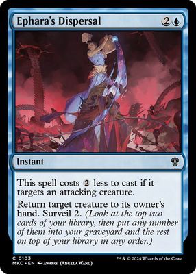 Ephara&#39;s Dispersal 0103 - Commander: Murders at Karlov Manor (MKC)