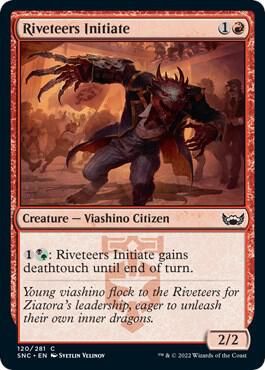 Riveteers Initiate 120/281- Streets of New Capenna (SNC)