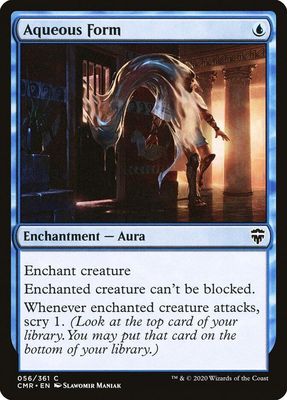 Aqueous Form 056/361 - Commander Legends (CMR)