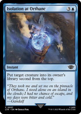 Isolation at Orthanc 0057 - Universes Beyond: The Lord of the Rings: Tales of Middle-earth (LTR)