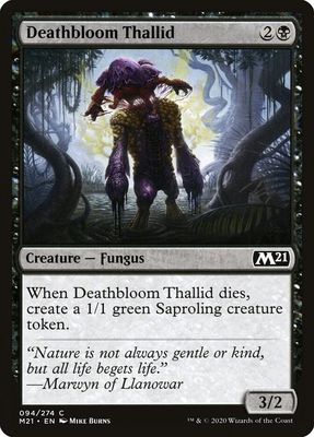 Deathbloom Thallid 094/274 - Core Set 2021 (M21) (Español)
