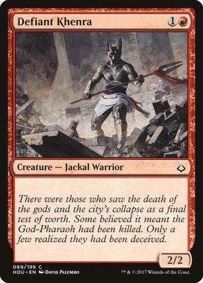 Defiant Khenra -089/099 Hour of Devastation (HOU)