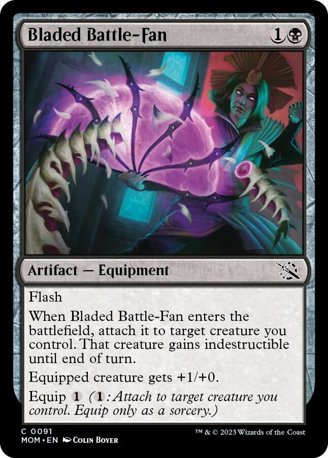Bladed Battle-Fan 0091 - March of the Machine Singles (Español)