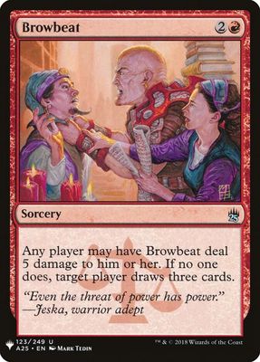 Browbeat 123/249- The List Reprints (LIST)