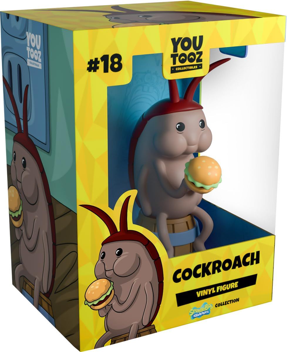 DS Youtooz Cockroach 4.8 Pulgadas Nuevo Cucaracha Bob Esponja