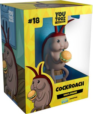 DS Youtooz Cockroach 4.8 Pulgadas Nuevo Cucaracha Bob Esponja