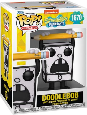 DS Funko POP! TV: Spongebob Squarepants 25th Anniversary - Doodlebob Bob Esponja