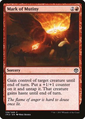 Mark of Mutiny 139/249- Iconic Masters (IMA)