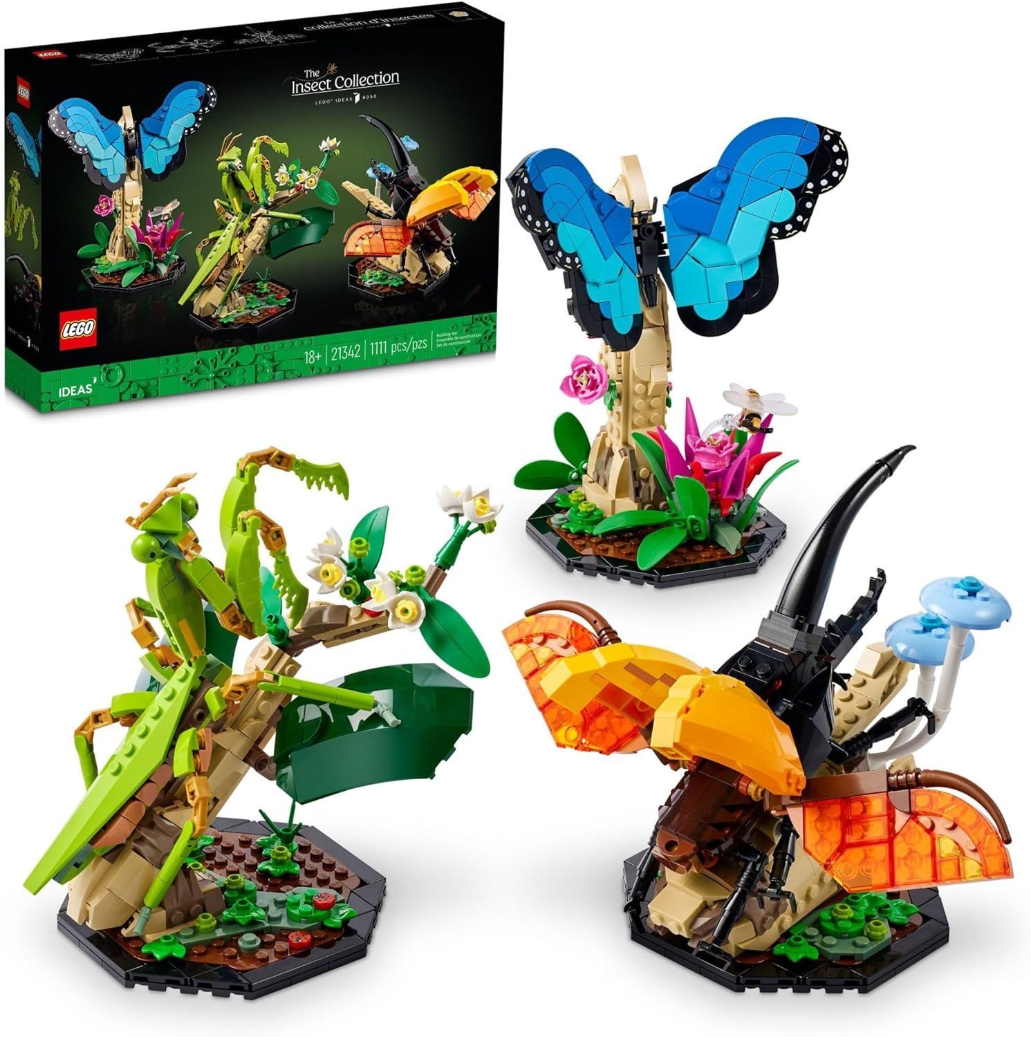 DS LEGO Ideas The Insect Collection - Collectible Model Nuevo 21342